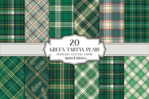 Evaluating the Green Tartan Plaid Seamless Pattern for Professional and Personal Design Projects
