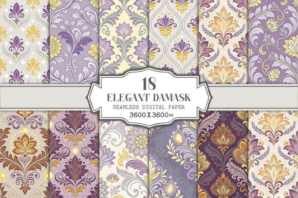 Integrating the Elegant Damask Seamless Pattern Bundle into Professional Design Workflows