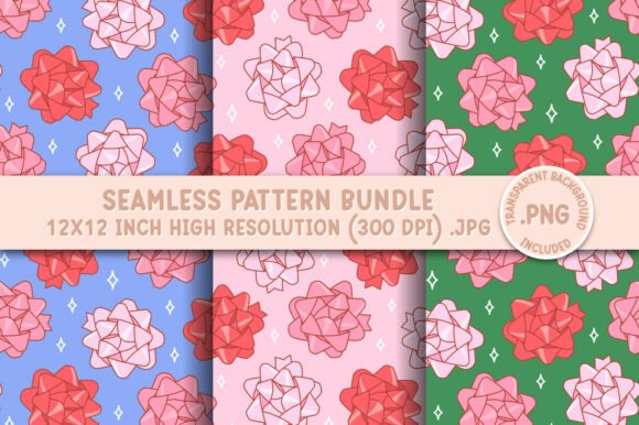 Integrating the Gift Bows Seamless Pattern into Your Creative Workflow