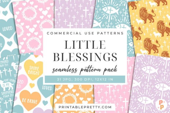 Integrating the Little Blessings Christian Paper Pack into Faith-Based Creative Workflows