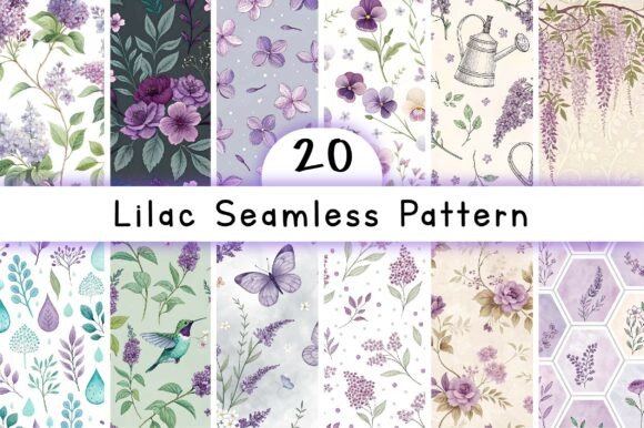 Lilac Seamless Pattern: A Creative Guide
