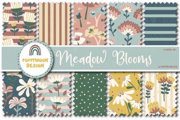 Meadow Blooms: Bringing Fresh Floral Energy to Your Creative Projects